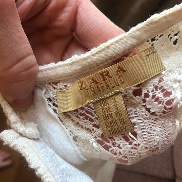 Floral open back Zara tank - Picture 4 of 4